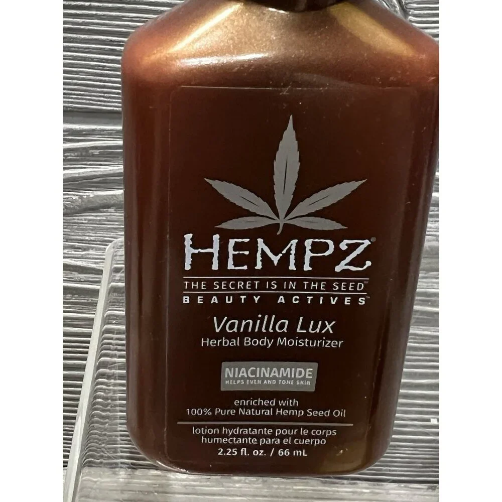 Hempz Herbal Body Moisturizer Travel Lot of 4 Pineapple Melon Original Vanilla - Picture 6 of 7